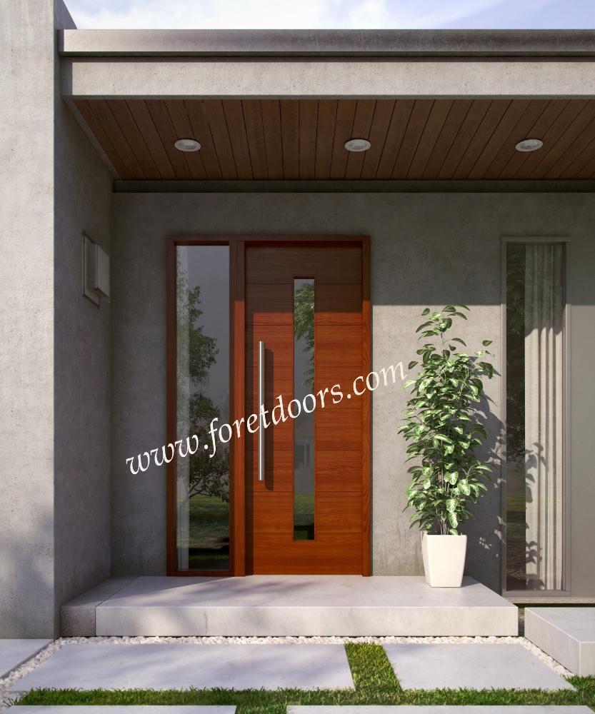 Gallery Of Modern Wood Front Entry Doors In Stock At A