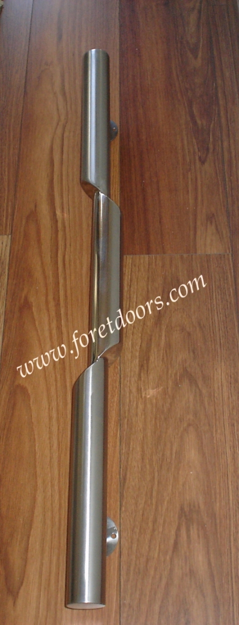 design stainless steel modern vertical pull