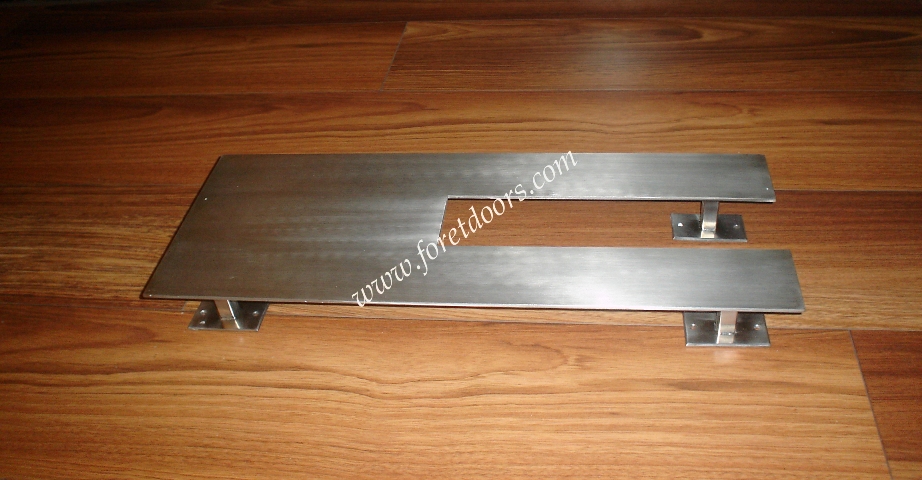 rectangular contemporary entry door pull